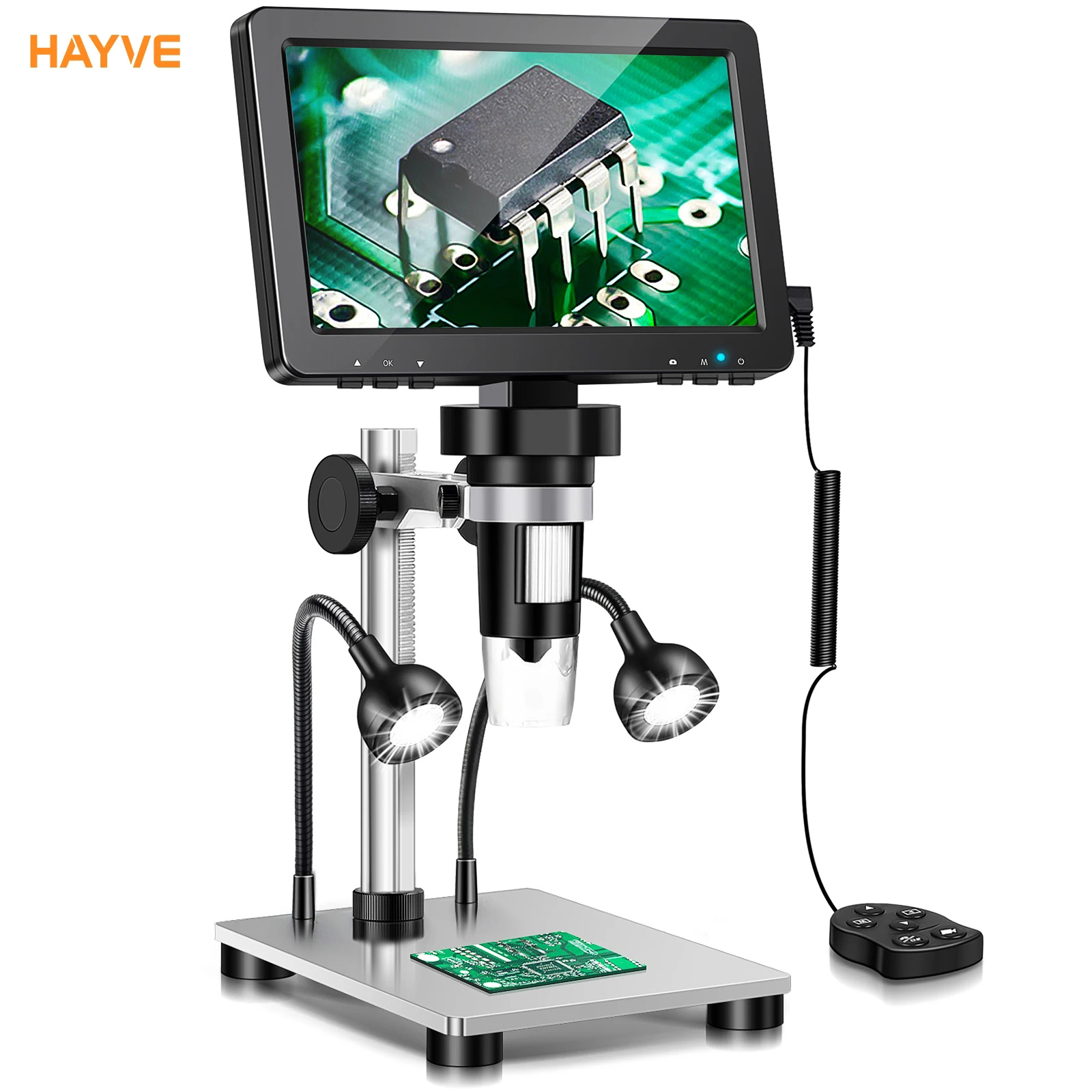 Electronics Repair Microscope - مجهر Hayve الرقمي 1200X مجهر لحام
