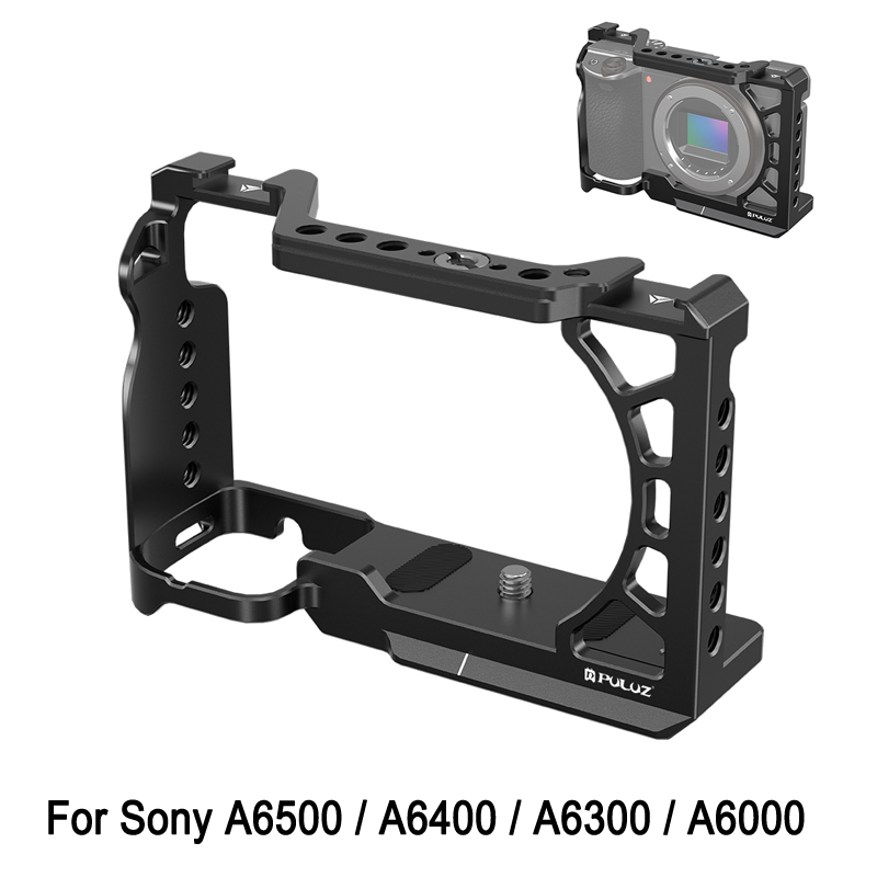 Sony Camera A6400 - قفص تثبيت الكاميرا المعدني من PULUZ