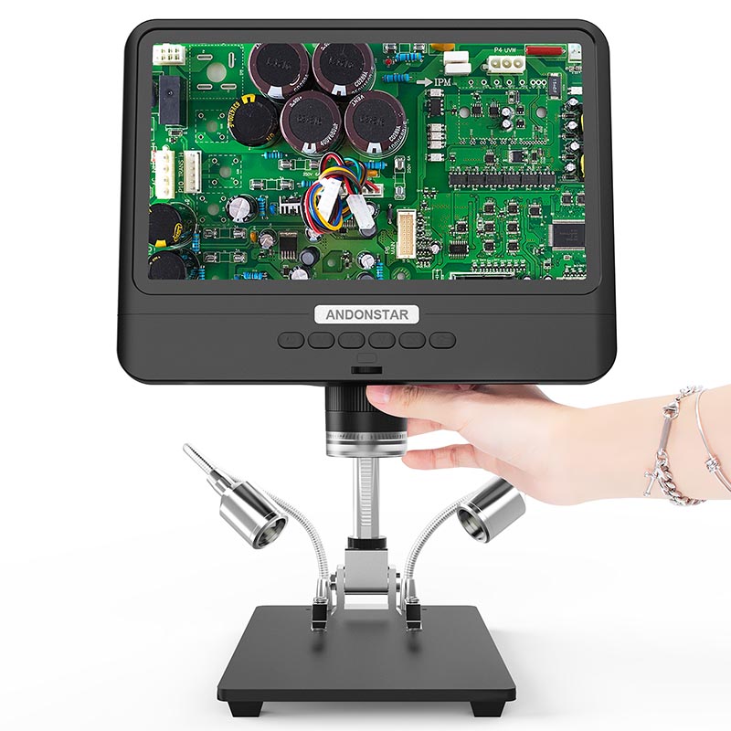 Electronics Repair Microscope - Andonstar مجهر رقمي AD208 8.5 بوصة