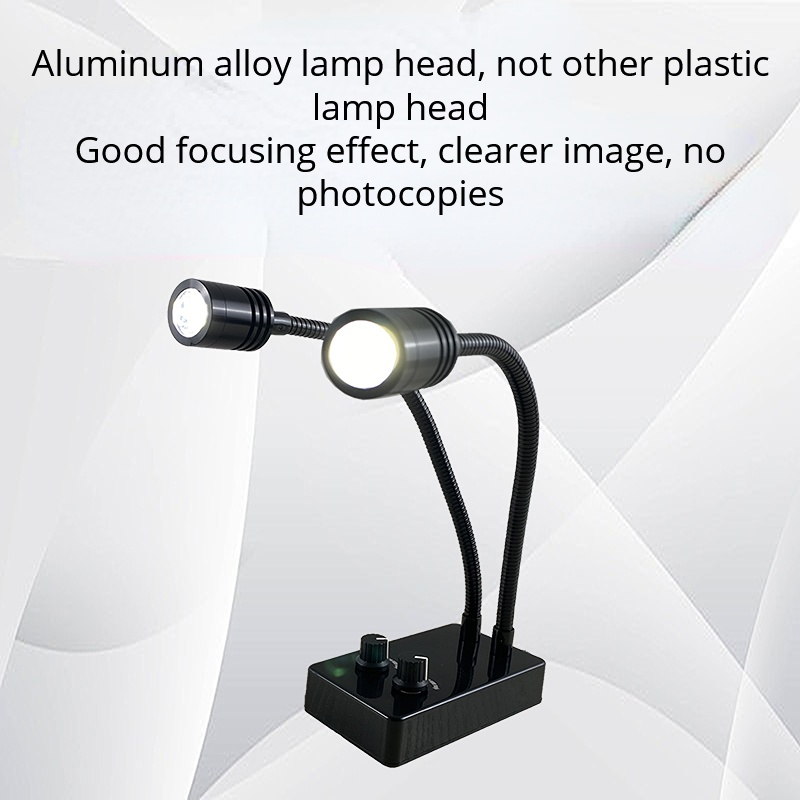 مصباح عنق الإوزة LED، مصدر إضا - مراجعة Electronics Repair Microscope وسعره