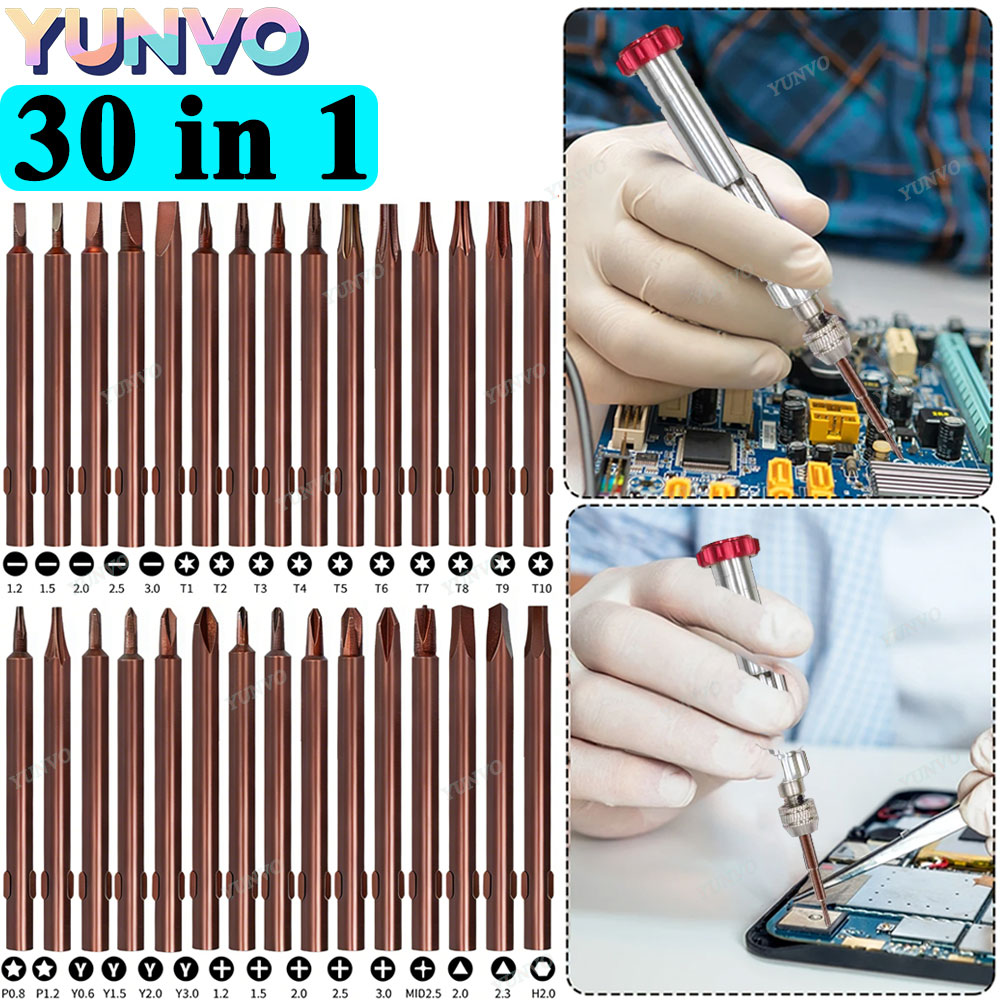 طقم مفكات دقيقة مغناطيسية 30 ف - مراجعة Electronics Repair Company وسعره