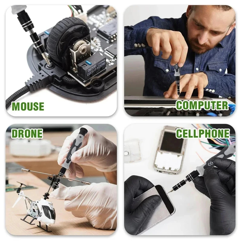 مجموعة مفكات مغناطيسية محمولة  - مراجعة Electronics Repair Company وسعره
