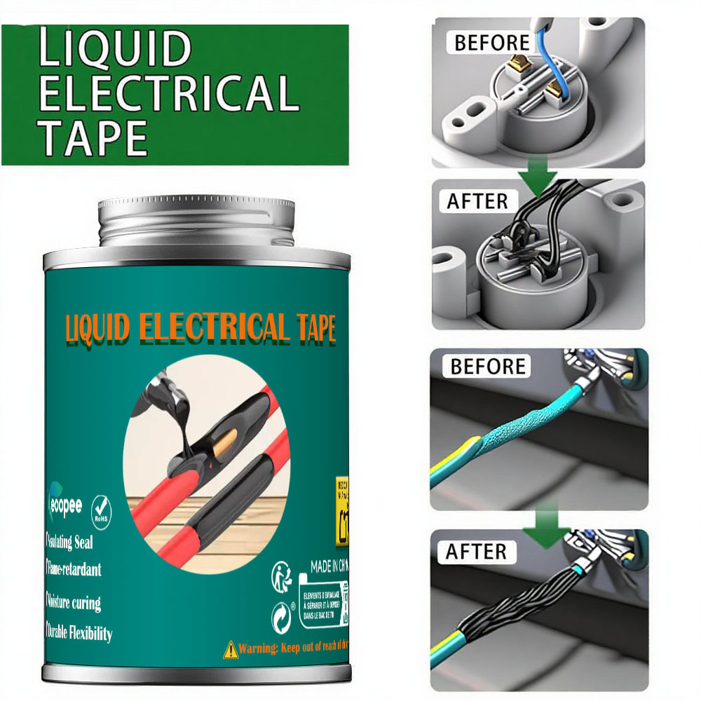 شريط كهربائي سائل - معجون مانع - مراجعة Electronics Repair Tape وسعره