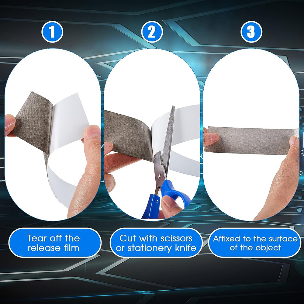 شريط فاراداي شريط قماش موصل مز - مراجعة Electronics Repair Tape وسعره