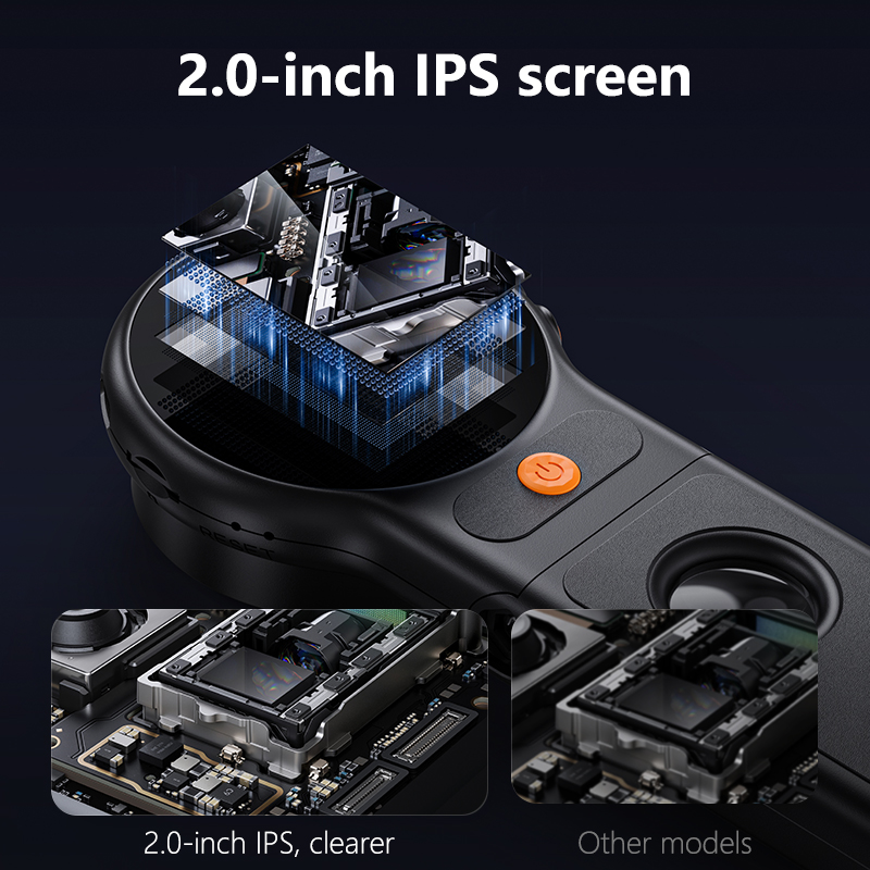 التركيز التلقائي 500X مجهر رقم - مراجعة Electronics Repair Microscope وسعره